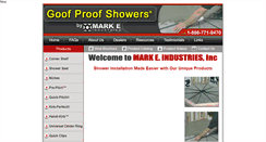 Desktop Screenshot of markeindustries.com